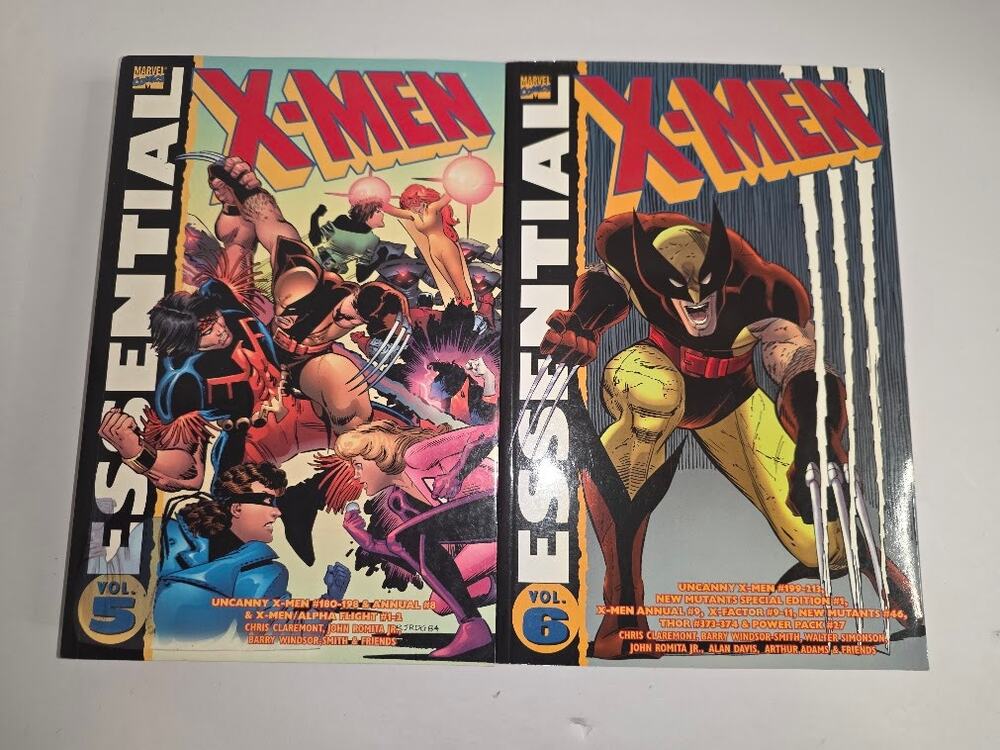 Marvel Essential X-Men Vol 5 & 6 TPB Claremont Romita Jr. Storm Wolverine